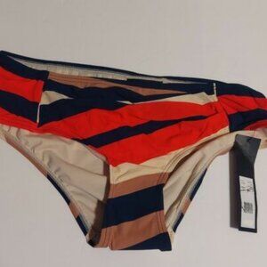 Marc Jacobs Multicolor striped bikini bottom Size Large swimsuit NWT